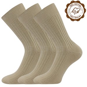 Ponožky LONKA Zebran beige 3 páry 41-42 119481