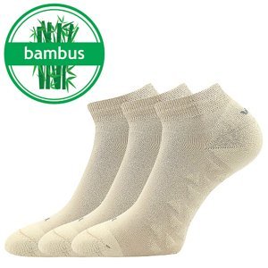 VOXX ponožky Beng beige 3 páry 43-46 119614