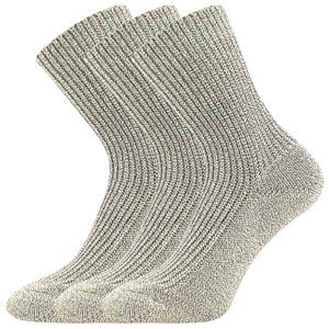 BOMA ponožky Cage natur 3 páry 43-45 119907