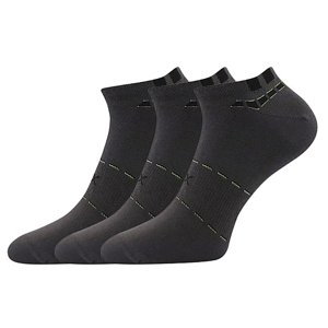VOXX ponožky Rex 16 tmavo šedé 3 páry 39-42 119705