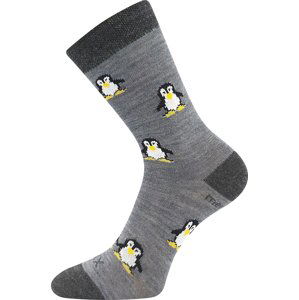 VOXX ponožky Penguinik grey 1 pár 35-38 120126