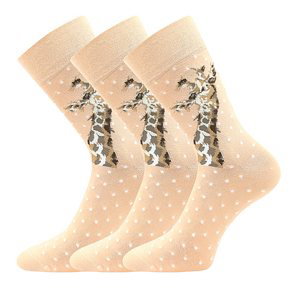 LONKA ponožky Foxana žirafa 3 pár 35-38 119967