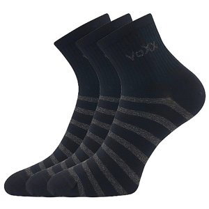 VOXX ponožky Boxana černá 3 pár 35-38 120101