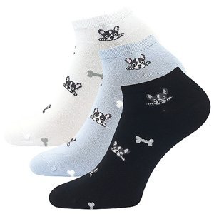 LONKA ponožky Bibiana mix B 3 pár 35-38 120083