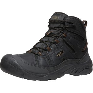 KEEN Circadia MID WP Men Pánske trekové topánky black/curry 41 10036432KEN01S85