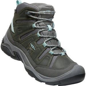 KEEN Circadia MID WP Women Dámske trekové topánky steel grey/cloud blue 37 10026019KEN01S65