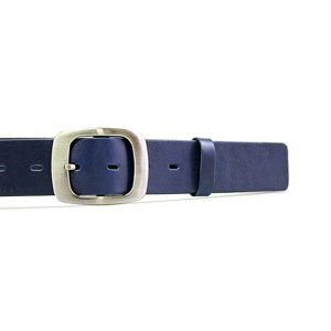 PENNY BELTS 9956 Dámsky kožený opasok modrý 95cm