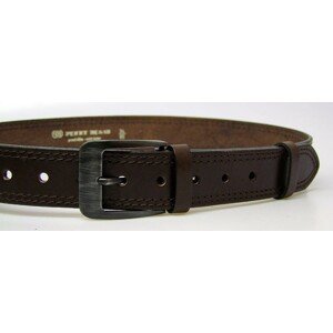 PENNY BELTS 2-2-40 Pánsky kožený opasok hnedý 90cm