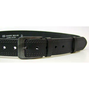 PENNY BELTS 2-2-60 Pánsky kožený opasok čierny 110cm