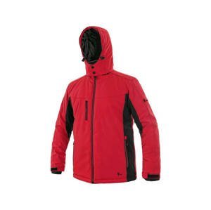 CXS VEGAS Pánska bunda zimná - červená 3XL 122001326097