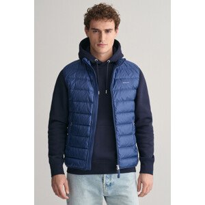 VESTA GANT LIGHT DOWN VEST modrá S