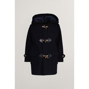 KABÁT GANT WOOL DUFFEL EVENING BLUE