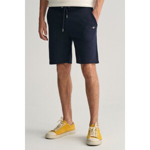 TEPLÁKOVÉ ŠORTKY GANT REG SHIELD SWEAT SHORTS EVENING BLUE