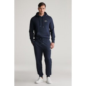 TEPLÁKY GANT SCRIPT GRAPHIC JERSEY SWEAT PANTS EVENING BLUE