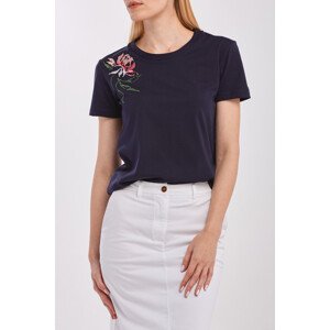 TRIČKO GANT D1. PEONIES SS T-SHIRT modrá XXL