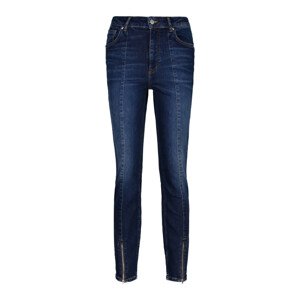 DŽÍNSY GANT INDIGO SLIM JEANS WITH ZIP HEM modrá 25