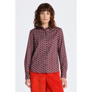 KOŠEĽA GANT REG GEOMETRIC COT VOILE SHIRT červená 42