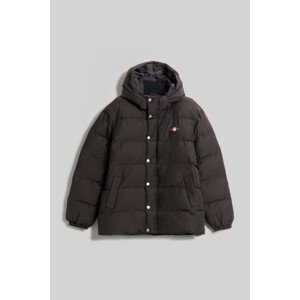 BUNDA GANT RELAXED PUFFER JACKET čierna 146/152