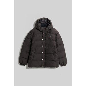 BUNDA GANT RELAXED PUFFER JACKET čierna 176