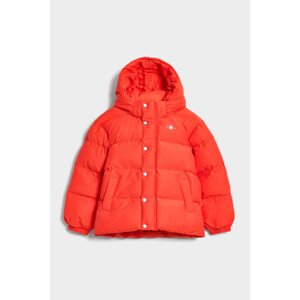 BUNDA GANT RELAXED PUFFER JACKET červená 92