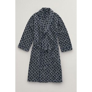 ŽUPAN GANT G-PATTERN ROBE modrá XL