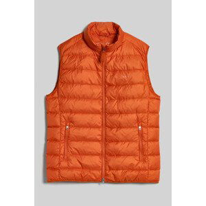 VESTA GANT LIGHT DOWN VEST oranžová S