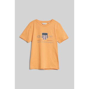 TRIČKO GANT ARCHIVE SHIELD SS T-SHIRT oranžová 92