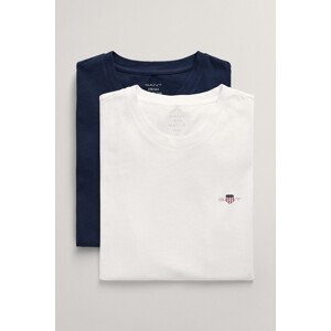 SPODNÁ BIELIZEŇ GANT C-NECK T-SHIRT 2-PACK biela 122/128