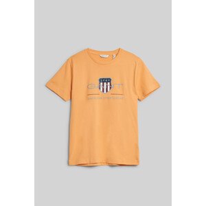 TRIČKO GANT ARCHIVE SHIELD SS T-SHIRT oranžová 170