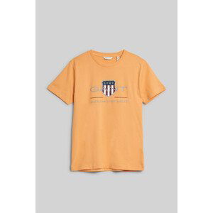 TRIČKO GANT ARCHIVE SHIELD SS T-SHIRT oranžová 176