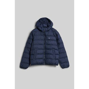 BUNDA GANT LIGHT PADDED SHIELD JACKET modrá 134/140