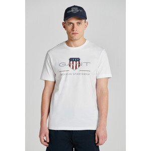 TRIČKO GANT REG ARCHIVE SHIELD SS T-SHIRT biela M