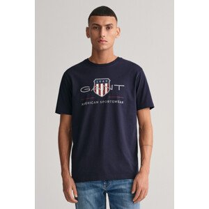 TRIČKO GANT REG ARCHIVE SHIELD SS T-SHIRT modrá XS