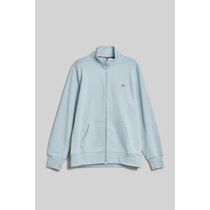 MIKINA GANT REG SHIELD FULL ZIP SWEAT modrá L