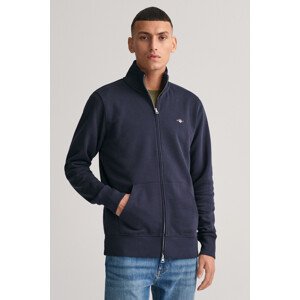 MIKINA GANT REG SHIELD FULL ZIP SWEAT modrá S