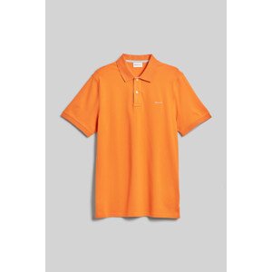 POLOKOŠEĽA GANT REG CONTRAST PIQUE SS RUGGER oranžová XXL