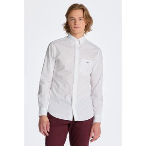 KOŠEĽA GANT REG POPLIN SHIRT WHITE