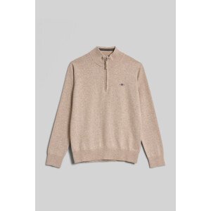 SVETER GANT SHIELD COTTON HALF ZIP hnedá 146/152