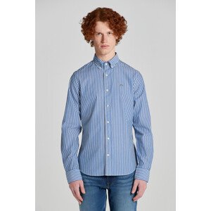 KOŠEĽA GANT SLIM POPLIN STRIPE SHIRT COLLEGE BLUE