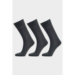 PONOŽKY 3-PACK GANT MERCERIZED COTTON SOCKS 3-PACK šedá 43/45