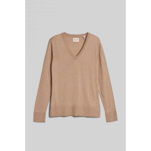 SVETER GANT FINE KNIT V-NECK žltá XXS