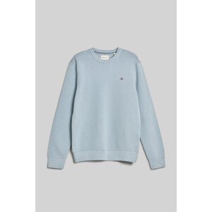 SVETER GANT TEXTURED COTTON C-NECK modrá S