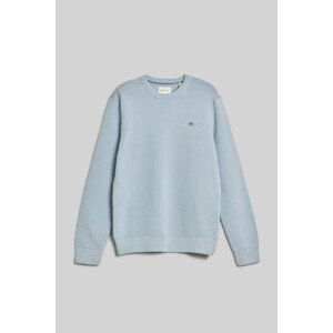 SVETER GANT TEXTURED COTTON C-NECK modrá L