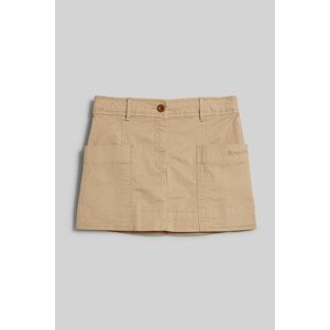 SUKŇA GANT MINI CHINO SKIRT hnedá 134/140