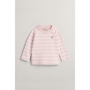 TRIČKO GANT STRIPED LS RAGLAN TOP ružová 80