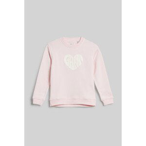 MIKINA GANT HEART GRAPHIC SWEAT C-NECK ružová 122/128