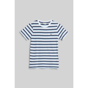 TRIČKO GANT STRIPED SHIELD T-SHIRT biela 92