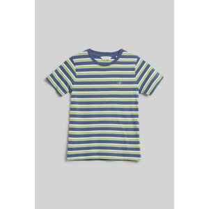 TRIČKO GANT STRIPED SHIELD T-SHIRT modrá 110/116