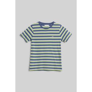 TRIČKO GANT STRIPED SHIELD T-SHIRT modrá 92