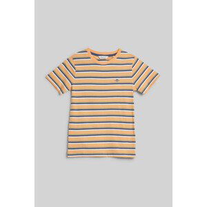 TRIČKO GANT STRIPED SHIELD T-SHIRT oranžová 92